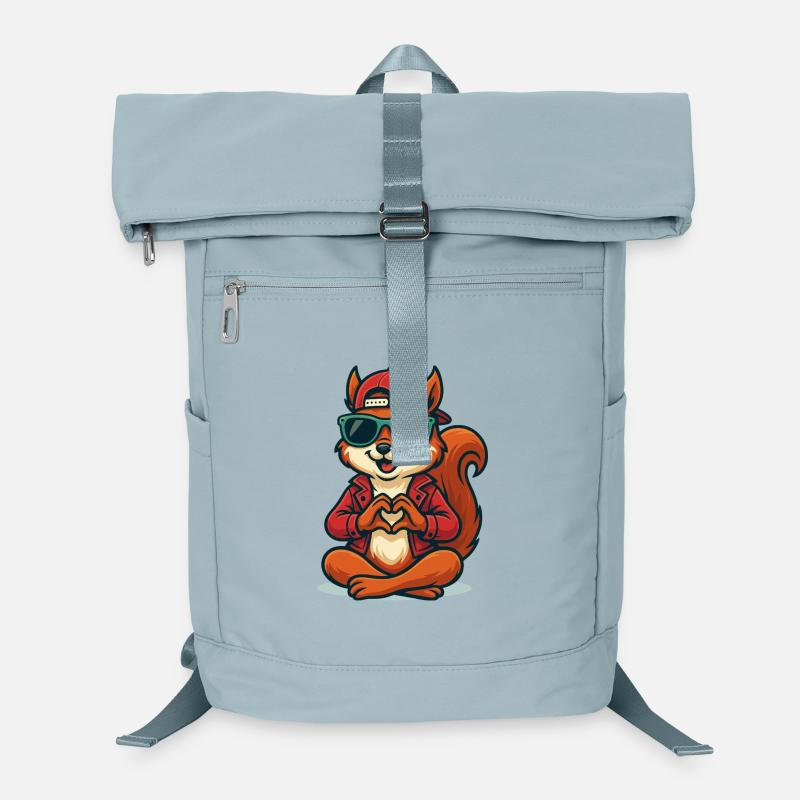 Squirrel Love Vibes Laptop-Rucksack 