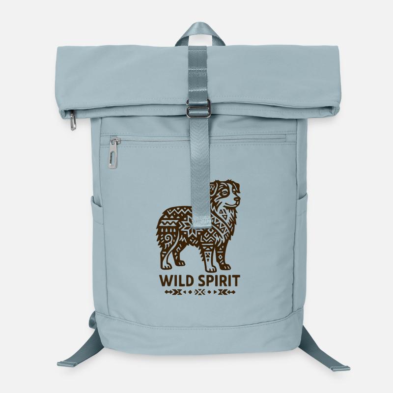 Australian Shepherd Wilder Stammeshund Laptop-Rucksack 