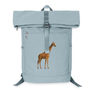 Giraffe in Natural Tone - Laptop Backpack - ice blue - Front