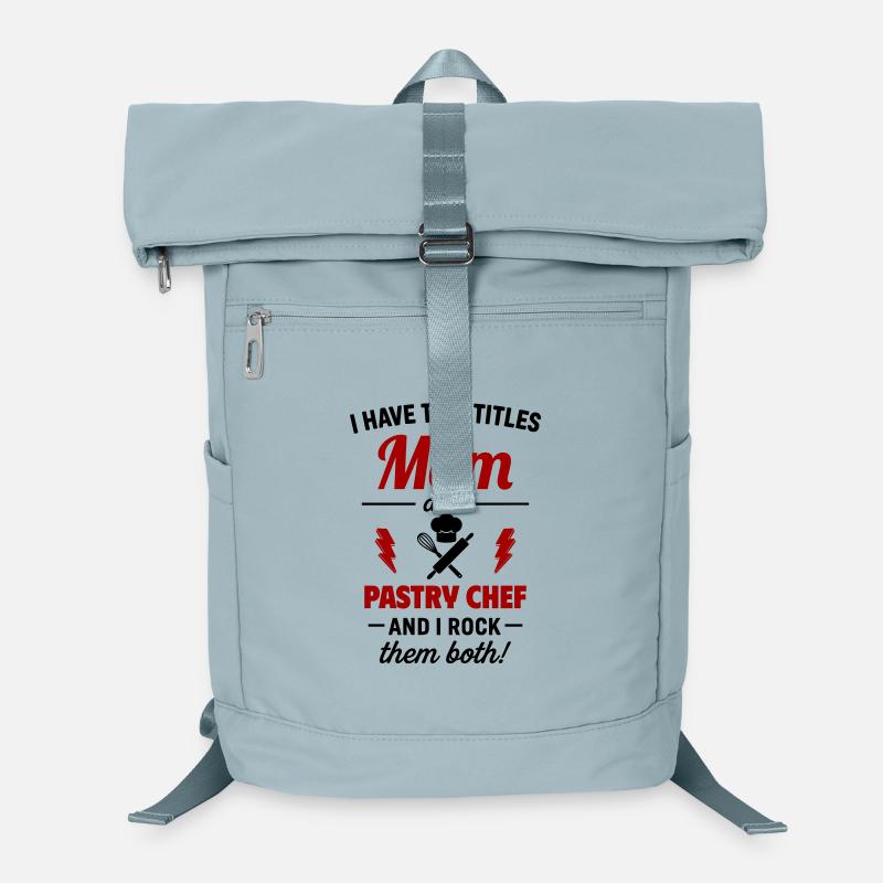 Mama Konditorin Zwei Titel Lustig Laptop-Rucksack 