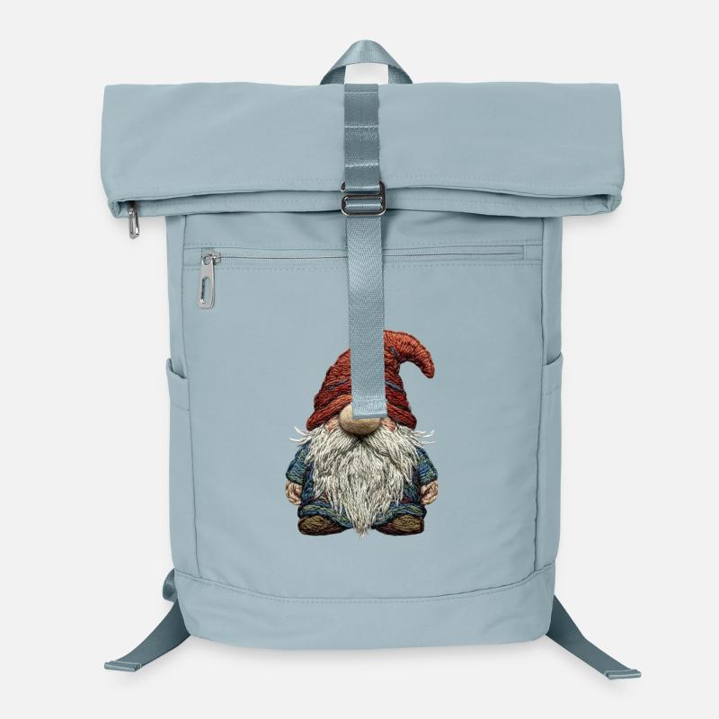Gnome in embroidered look (printed) Laptop Backpack
