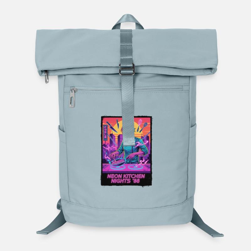 Cuisine Retro Wave Sac à dos ordinateur