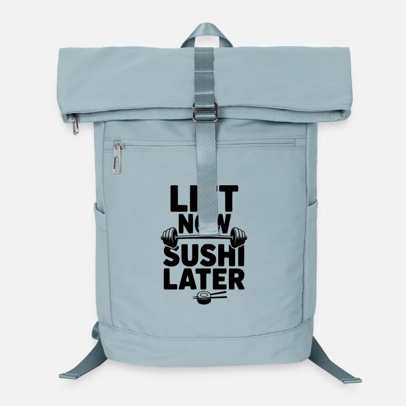 Hebe jetzt. Sushi später. Laptop-Rucksack 