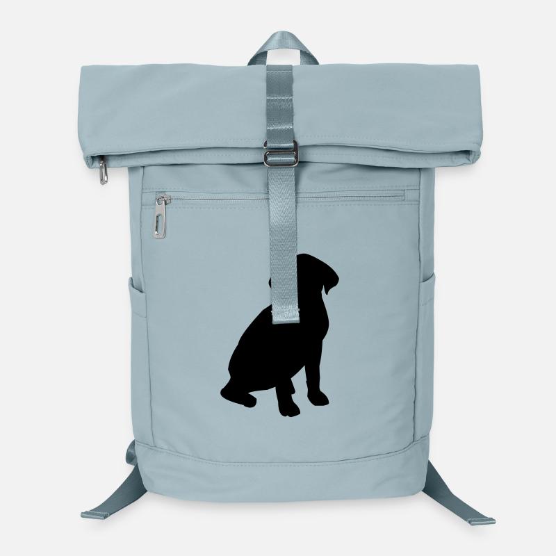 Silhouette de chien Sac à dos ordinateur