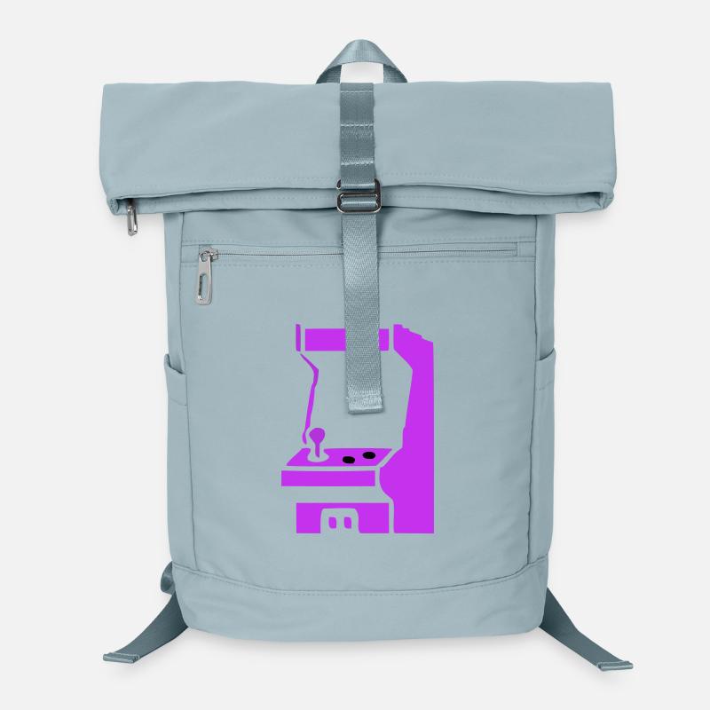 Arcade Silhouette Slot Machine Laptop Backpack