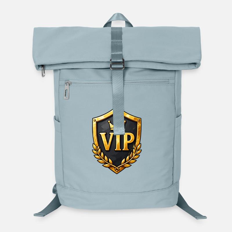 VIP Kronen Schild Ornament Laptop-Rucksack 