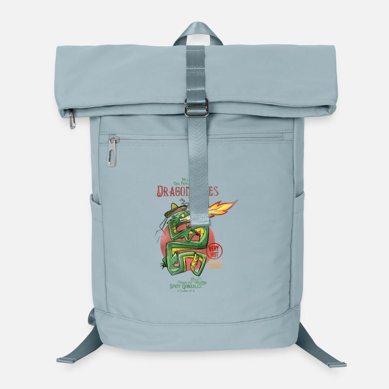 Dragonzales Pimenté Dragon Vert Sac à dos ordinateur