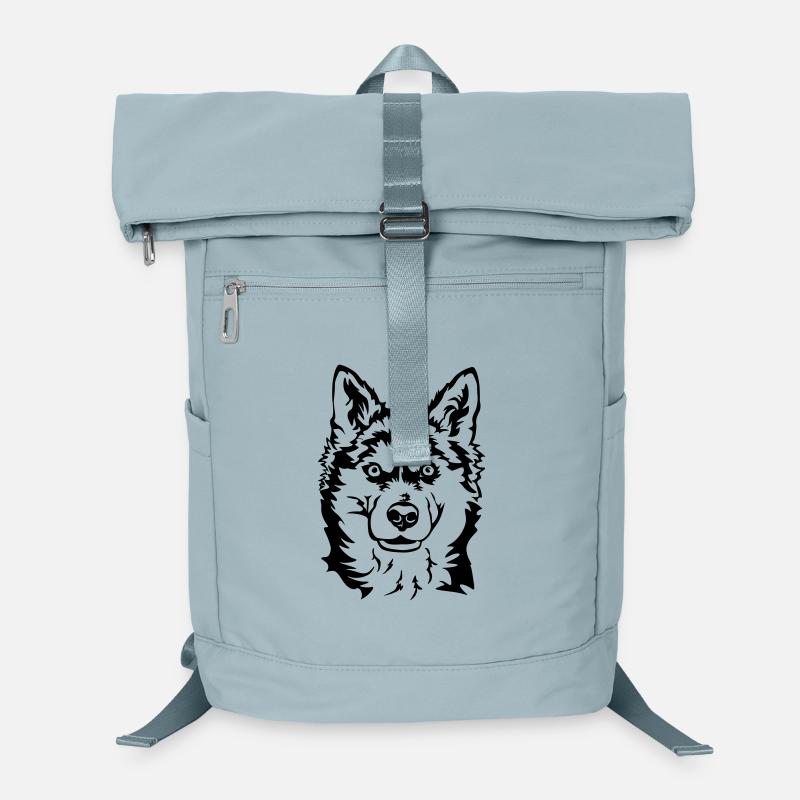 Husky Head Laptop Backpack