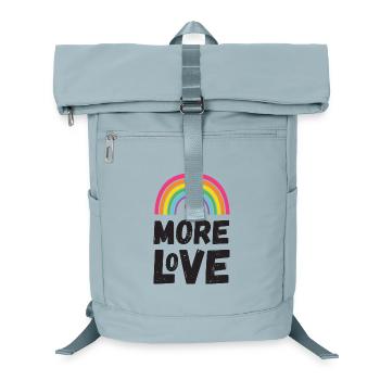 Pride Month LGBT - Mehr Liebe - Laptop-Rucksack  - Eisblau - Vorne