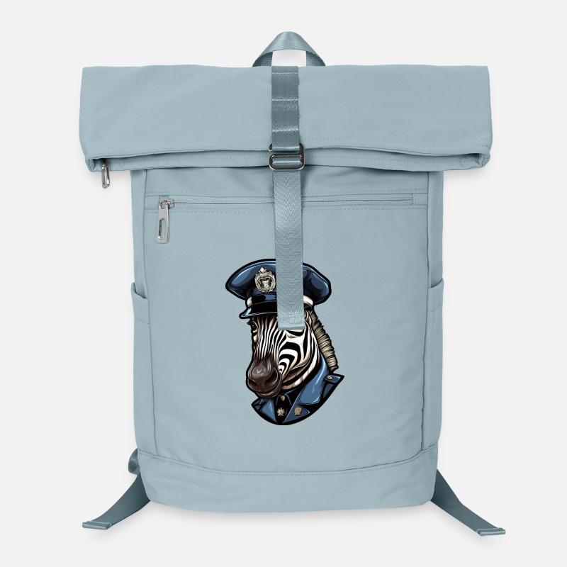 Zebra Police Laptop Backpack
