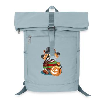 Freddy the Cat - Laptop Backpack - ice blue - Front