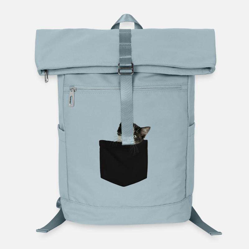 Cat Pocket späht süße Katze in die Tasche Laptop-Rucksack 