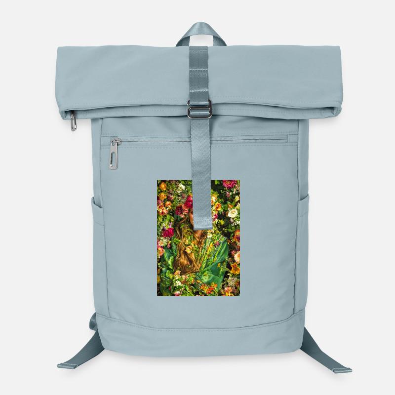 Frühlingsblüte Blumenkrone Laptop-Rucksack 