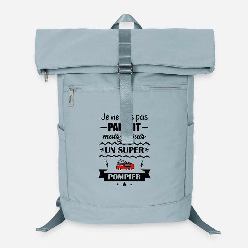 Super Firefighter Fire Hero Fire Truck Laptop Backpack