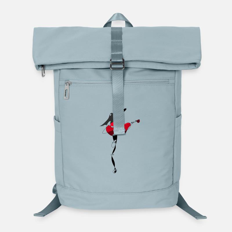 guitariste - Sac à dos ordinateur - bleu glacier