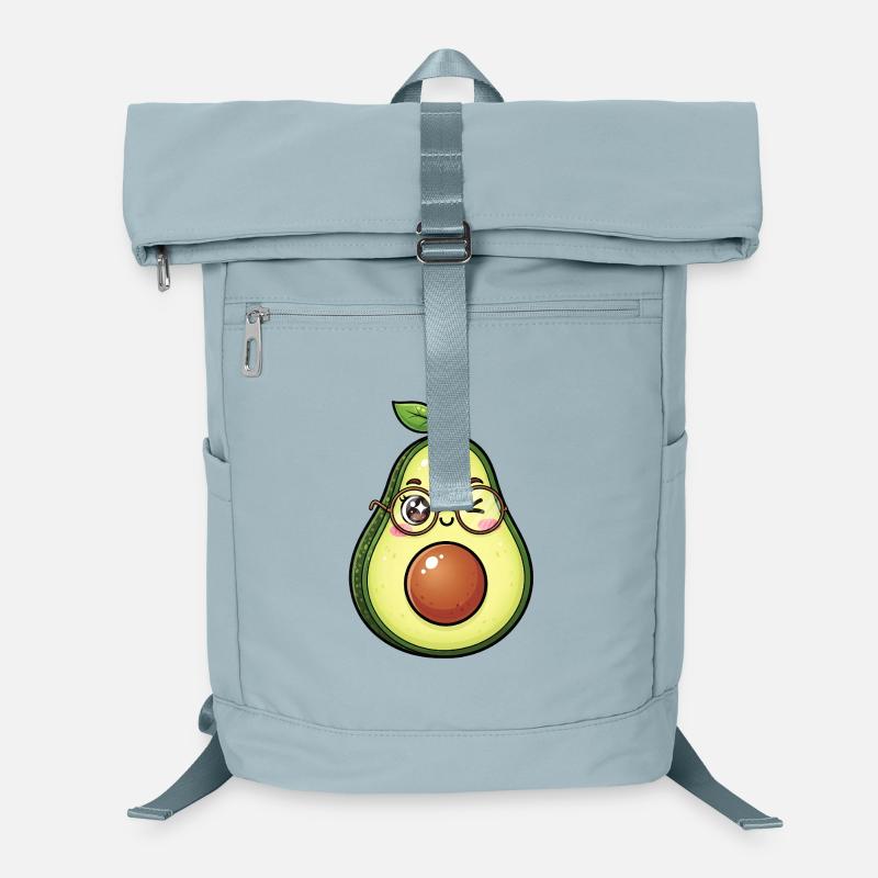 Avocat avec verres clin d’usure Sac à dos ordinateur