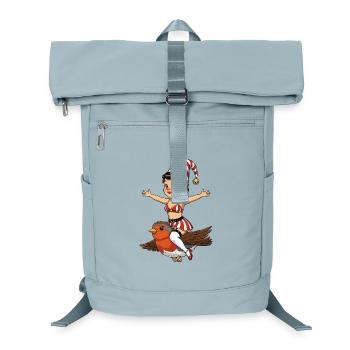 Fille name dans le dos, Robin - Sac à dos ordinateur - bleu glacier - Devant