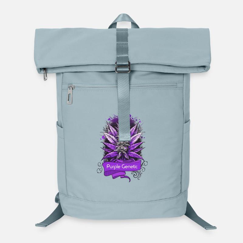 Purple Genetic Laptop-Rucksack 