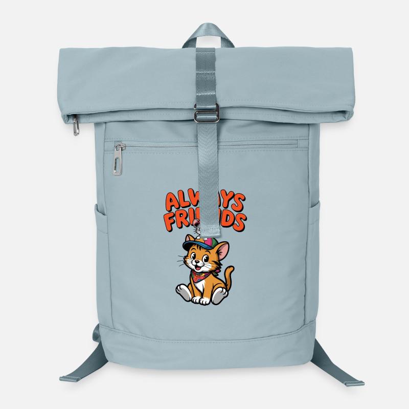 Toujours des amis chats souris Sac à dos ordinateur