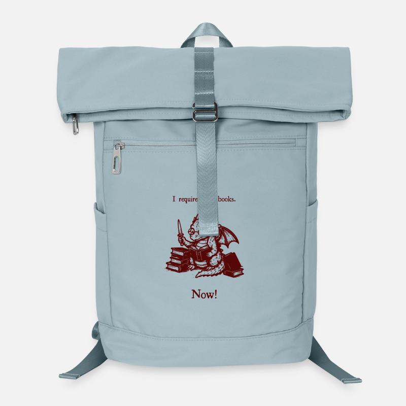Bücherdrache mehr Bücher jetzt Laptop-Rucksack 