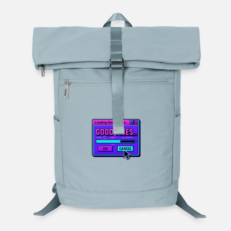 Good Vibe Loading Digital Art Laptop Backpack