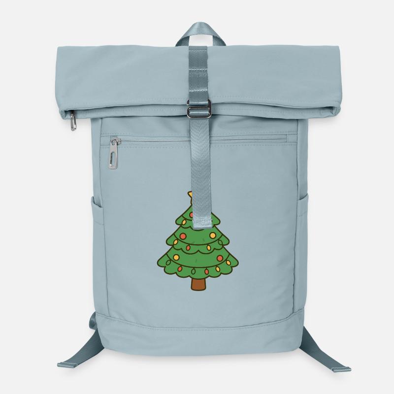 Frohen Weihnachtsbaum Laptop-Rucksack 