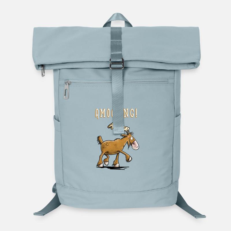 Amoosing Elch I Comic I Fun Geschenk I Elche Laptop-Rucksack 