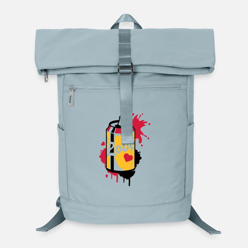 canette de soda ouverte dans un style graffiti Sac à dos ordinateur