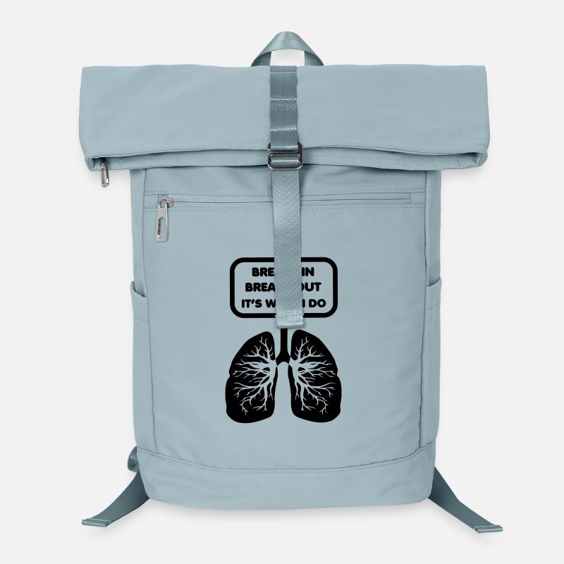 Inspirez en expirant c’est ce que je fais Sac à dos ordinateur