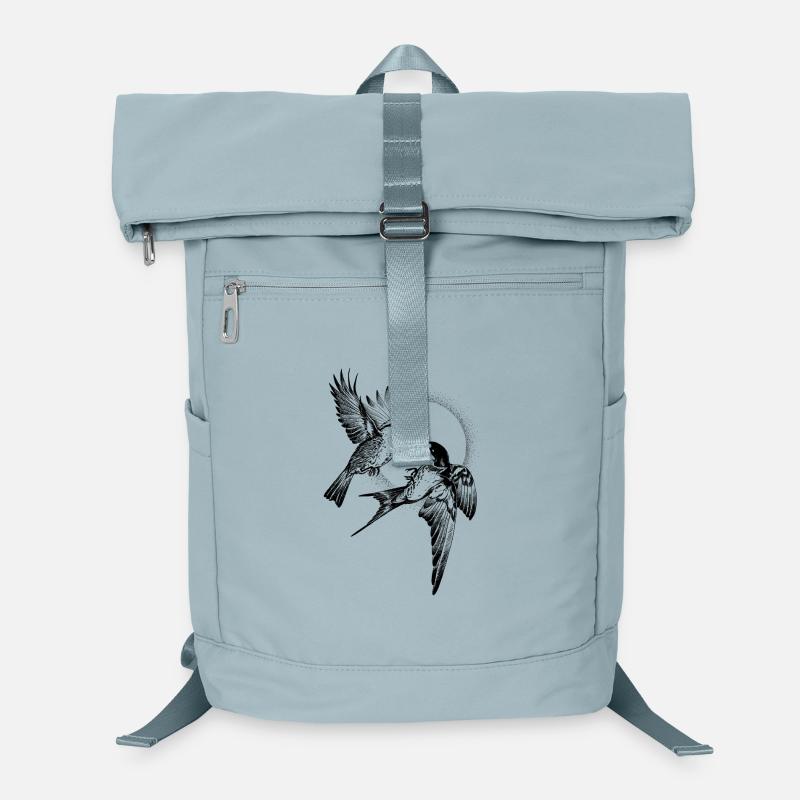 Vogelkampf Laptop-Rucksack 
