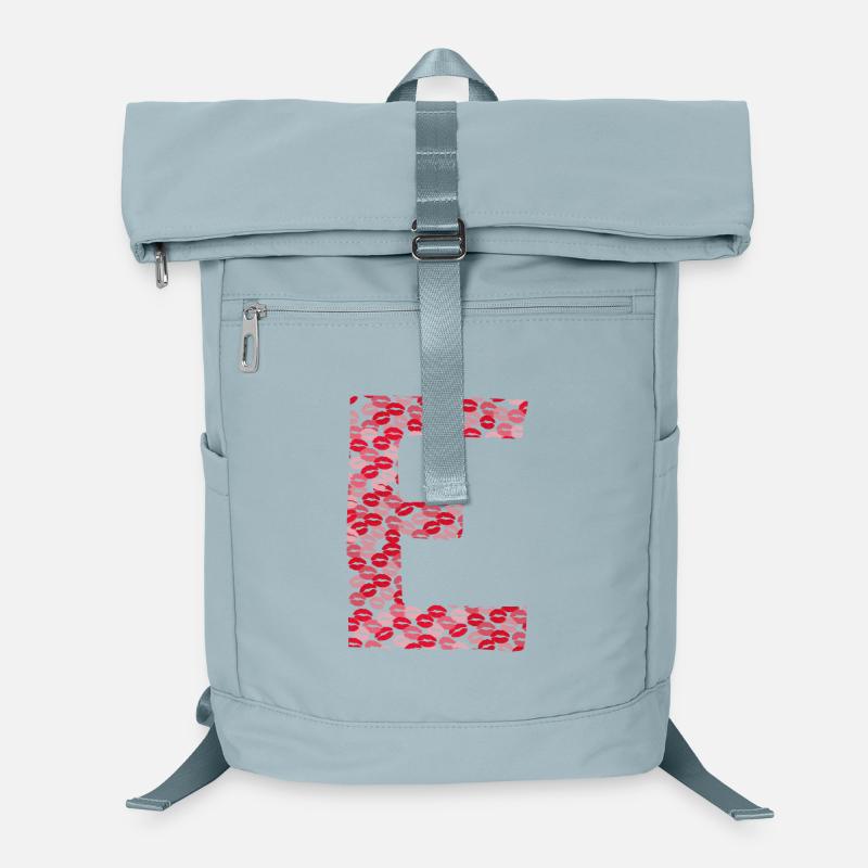 Buchstabe E - T-Shirt-Küsse Laptop-Rucksack 