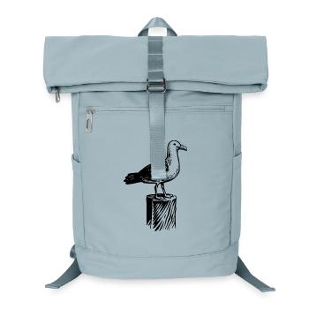 Gull. North. Moin from Northern Germany. - Laptop Backpack - ice blue - Front