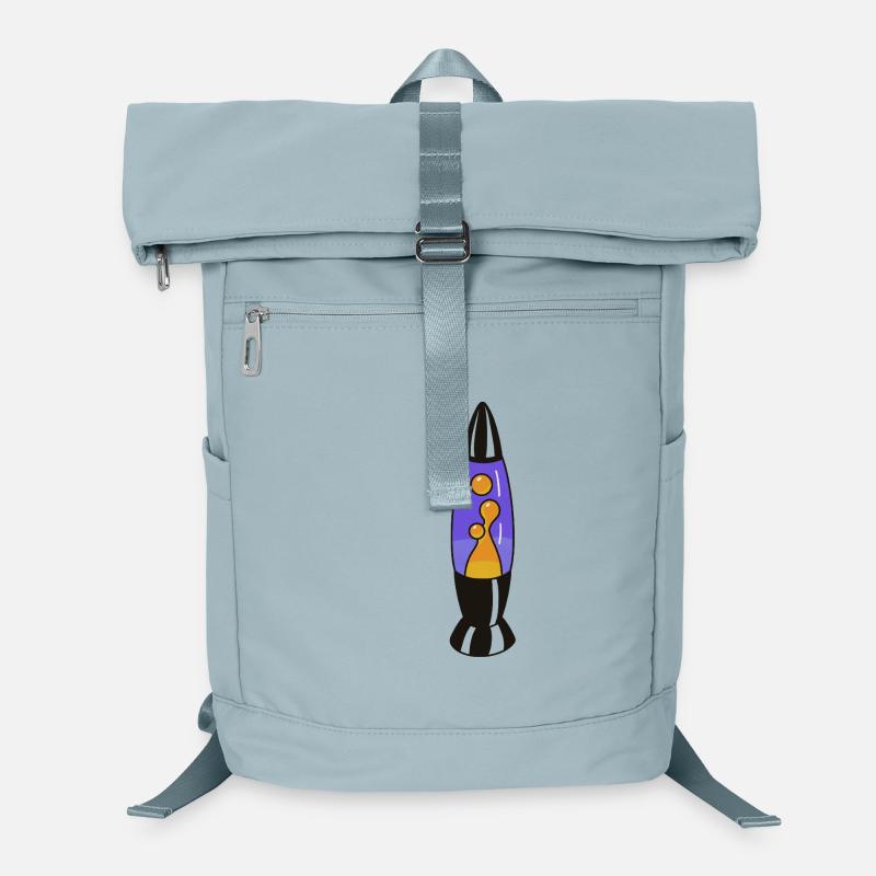 Lava Lampe Retro – Psychedelic Design Laptop-Rucksack 