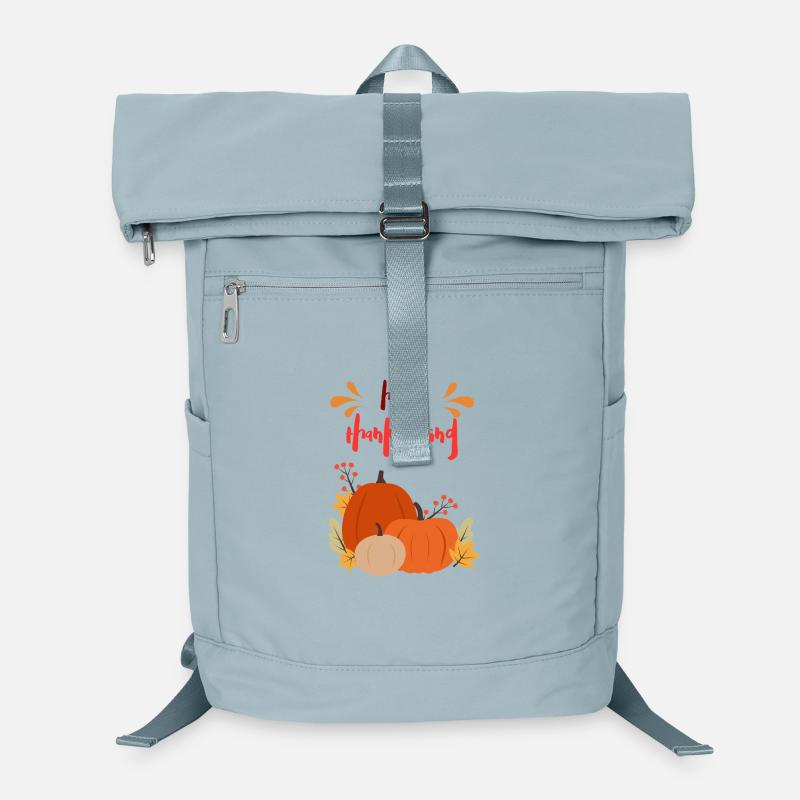 Dankfest Herbst Kürbis Szene Laptop-Rucksack