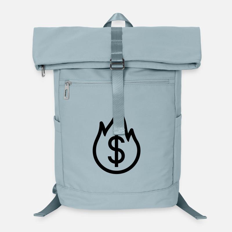 Burning Money Laptop Backpack