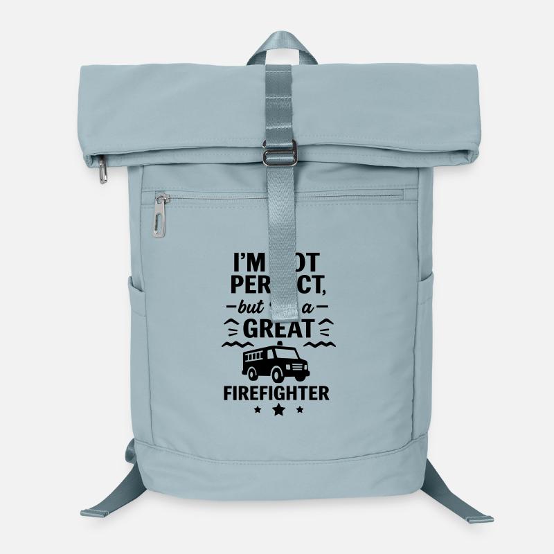 Super Feuerwehrmann Held Laptop-Rucksack 
