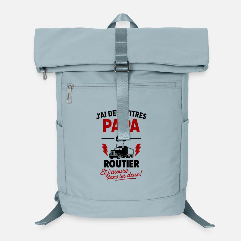 Dad and Truck Driver Gift Idea Laptop Backpack