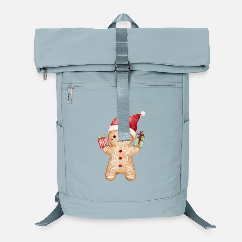 Gingerbread man with gifts Laptop Backpack