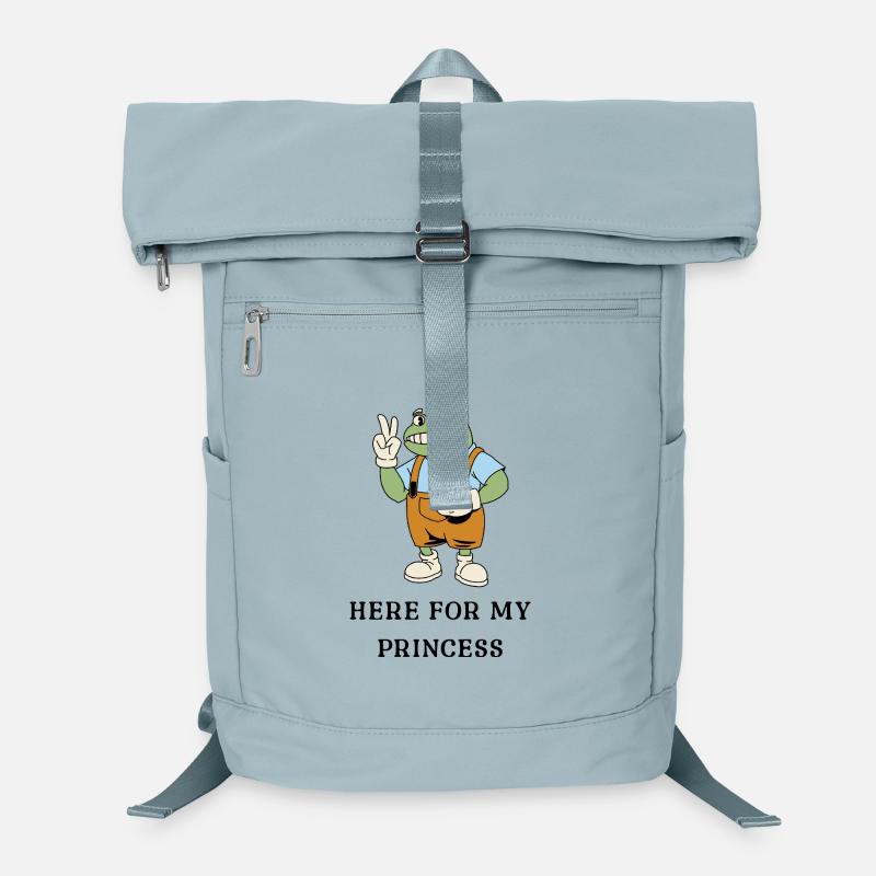 Frosch Peace-Latzhose Laptop-Rucksack 