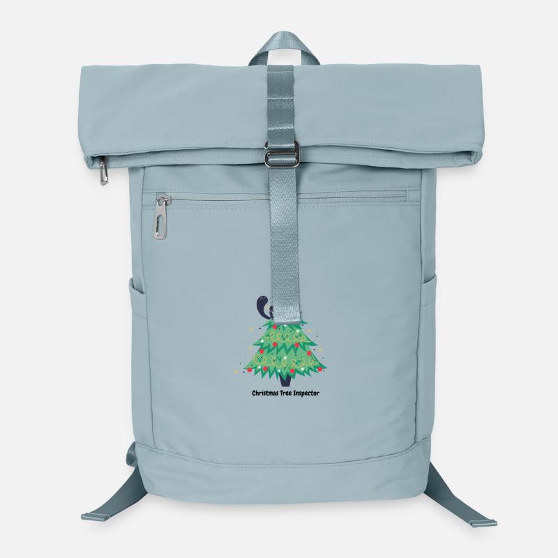 Cat Christmas Sweater in Tree Laptop Backpack