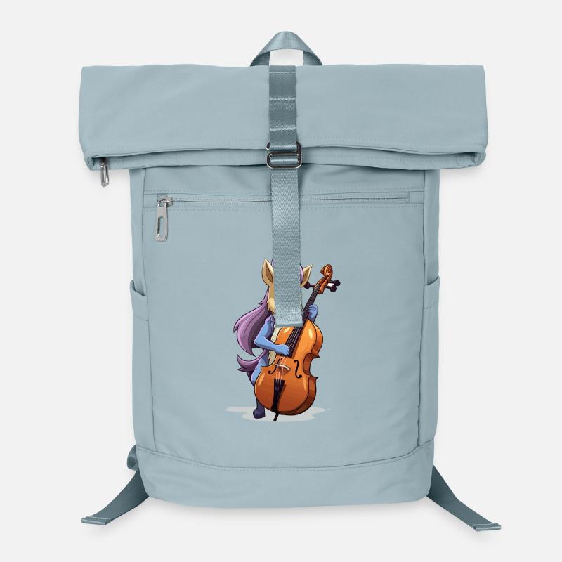 Unicorn Cello Player Laptop Backpack