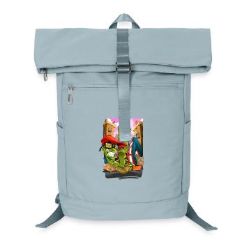 Breakdance - Laptop-Rucksack  - Eisblau - Vorne