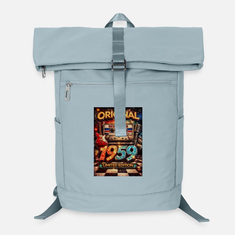 1959 Retro Rock Neon Kassette Laptop-Rucksack 