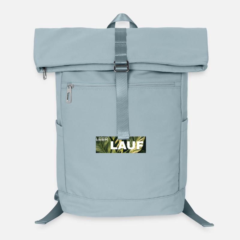 Lauf Grünes Blattdesign Laptop-Rucksack 