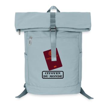 Citoyen du monde - Sac à dos ordinateur - bleu glacier - Devant