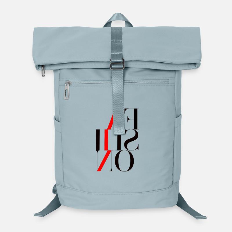 Grafisch leistungsstark mit rotem Blitz Laptop-Rucksack 