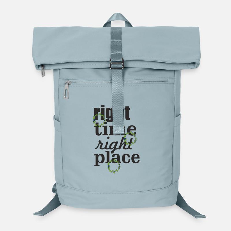 right time right place Laptop-Rucksack 