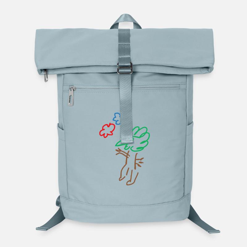 Bird - Bird - Tree - Tree - Nature - Abstract Laptop Backpack
