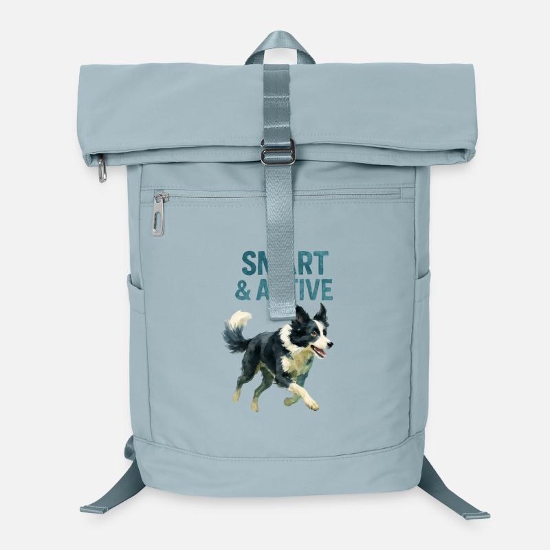 Border Collie Hund Laptop-Rucksack 