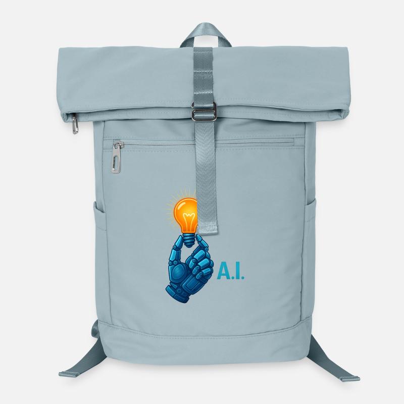 ai Tech Statement mit coolem Vibe funny Laptop-Rucksack 